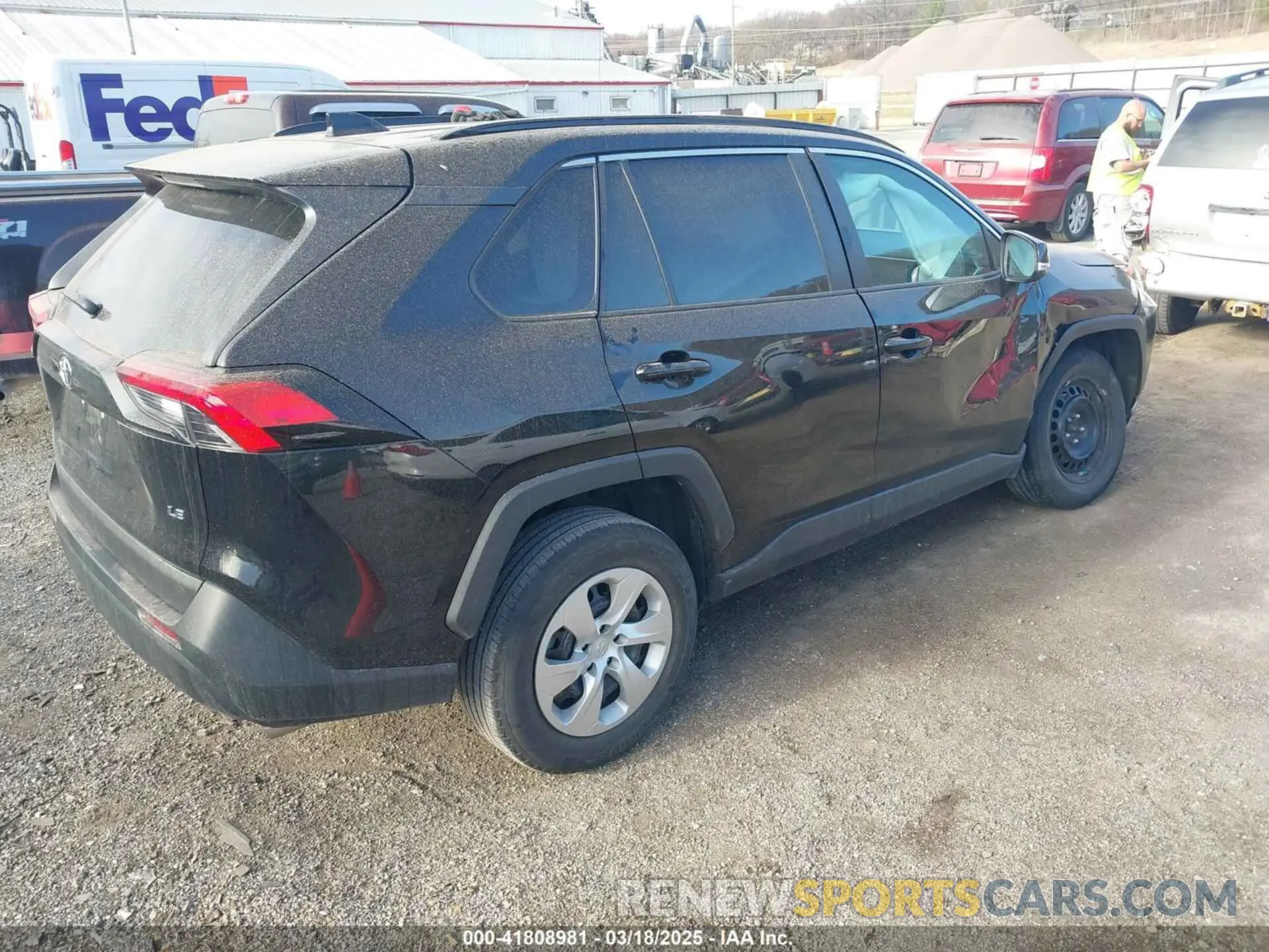 4 Photograph of a damaged car 2T3K1RFVXMC111929 TOYOTA RAV4 2021
