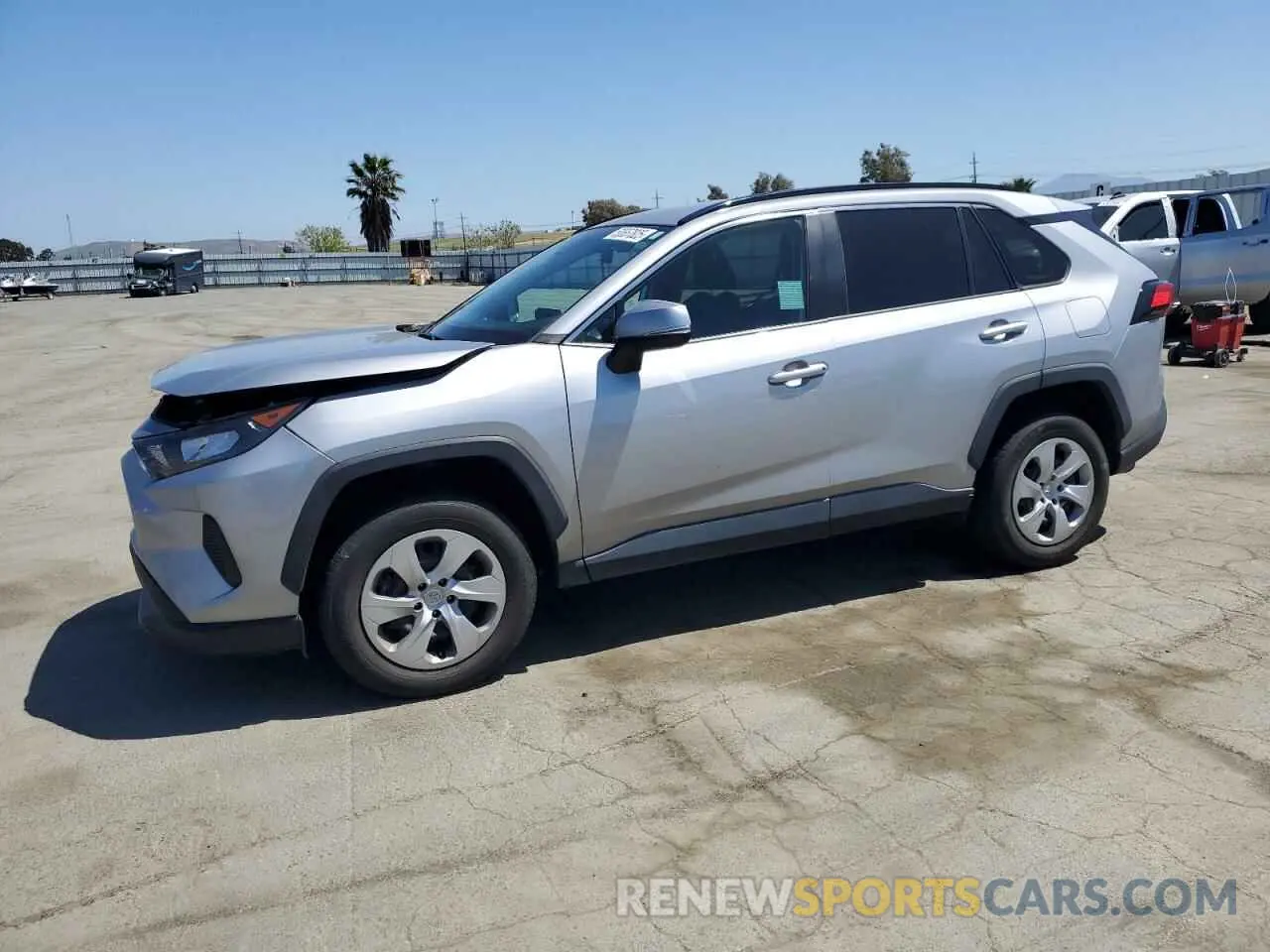 1 Photograph of a damaged car 2T3K1RFVXMC126883 TOYOTA RAV4 2021