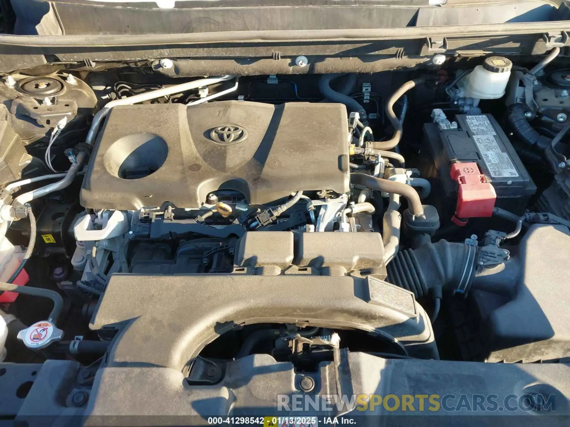 10 Photograph of a damaged car 2T3K1RFVXMW107264 TOYOTA RAV4 2021