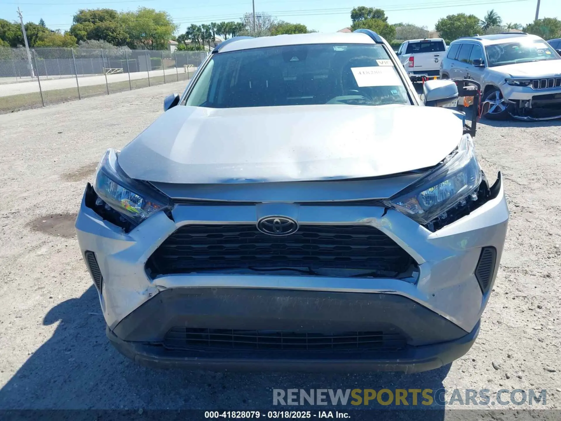 6 Photograph of a damaged car 2T3K1RFVXMW137445 TOYOTA RAV4 2021