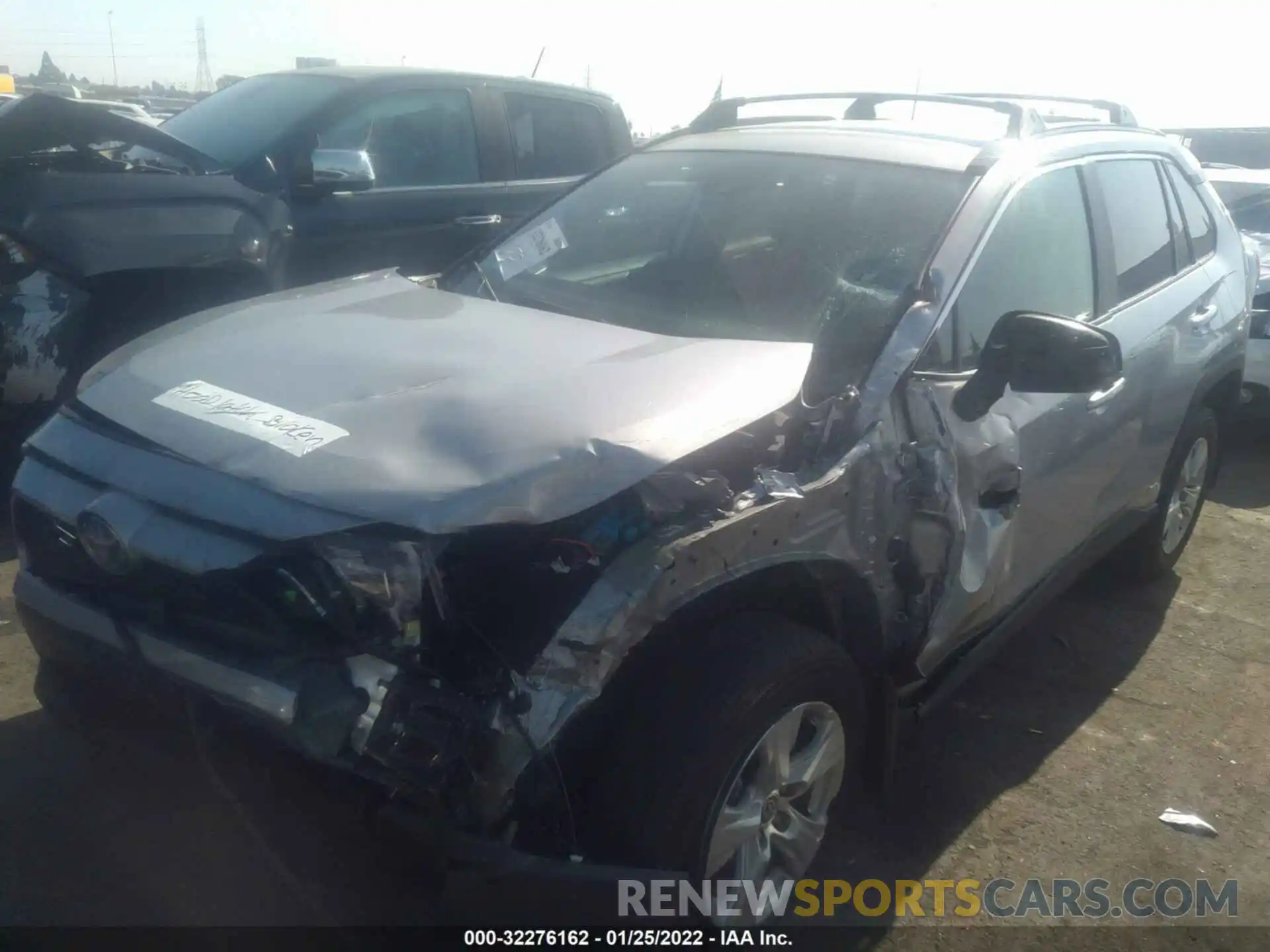 2 Photograph of a damaged car 2T3L6RFV1MW014431 TOYOTA RAV4 2021