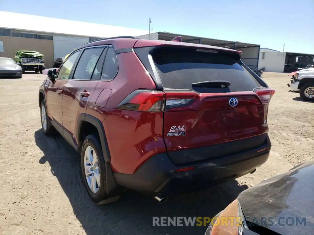 3 Photograph of a damaged car 2T3L6RFV4MW006288 TOYOTA RAV4 2021