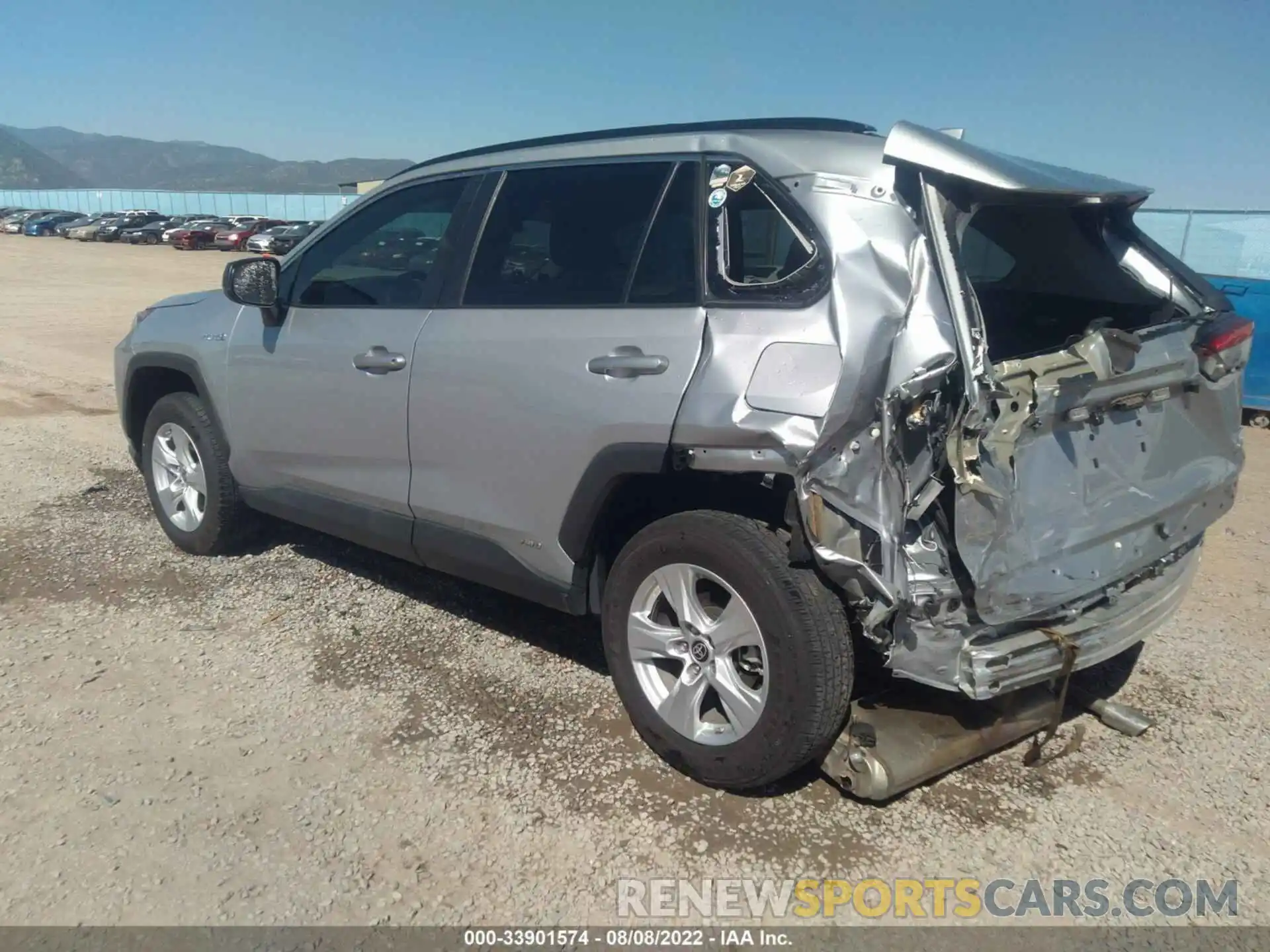 3 Photograph of a damaged car 2T3L6RFV4MW012320 TOYOTA RAV4 2021