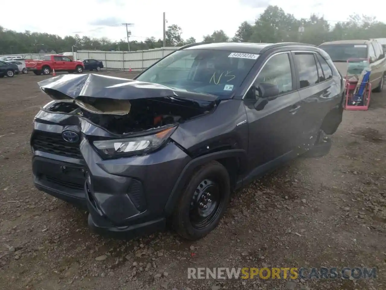 2 Photograph of a damaged car 2T3L6RFV6MW012612 TOYOTA RAV4 2021