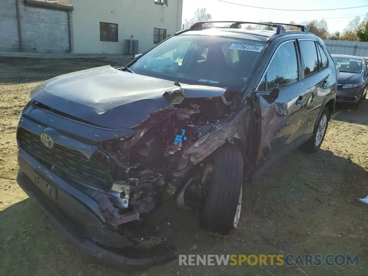 2 Photograph of a damaged car 2T3M6RFV0MW011332 TOYOTA RAV4 2021