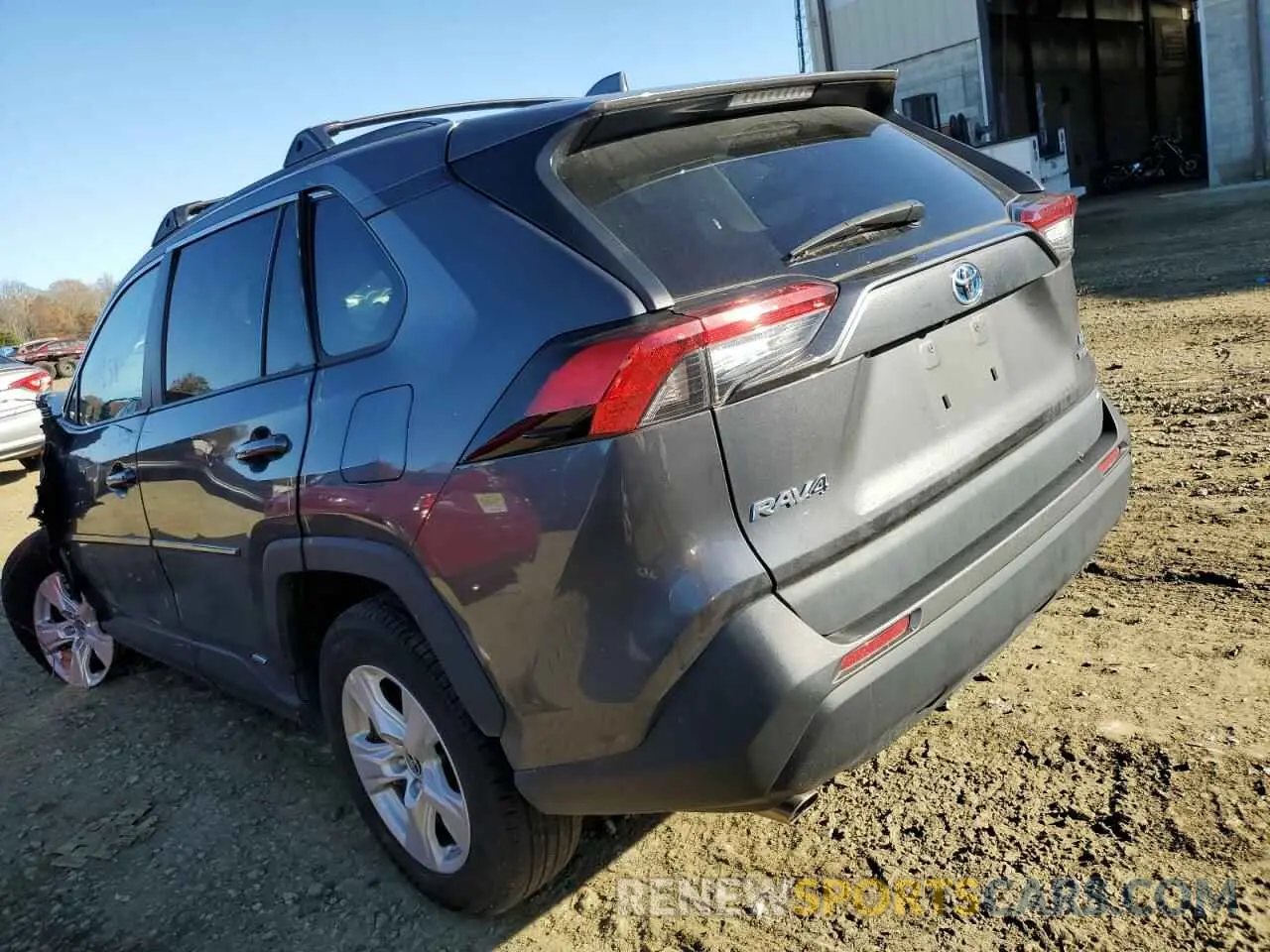 3 Photograph of a damaged car 2T3M6RFV0MW011332 TOYOTA RAV4 2021