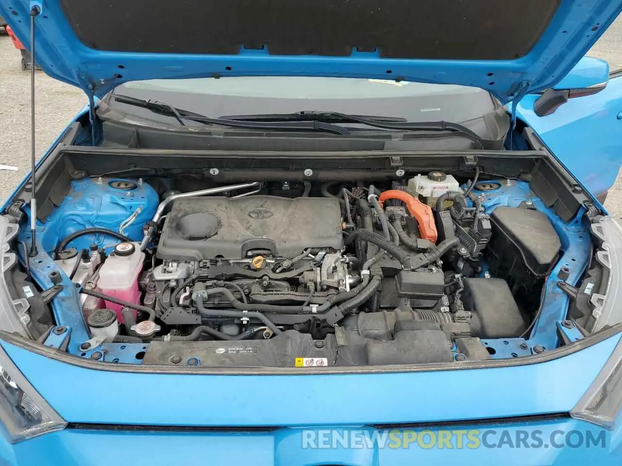 12 Photograph of a damaged car 2T3M6RFV0MW018636 TOYOTA RAV4 2021
