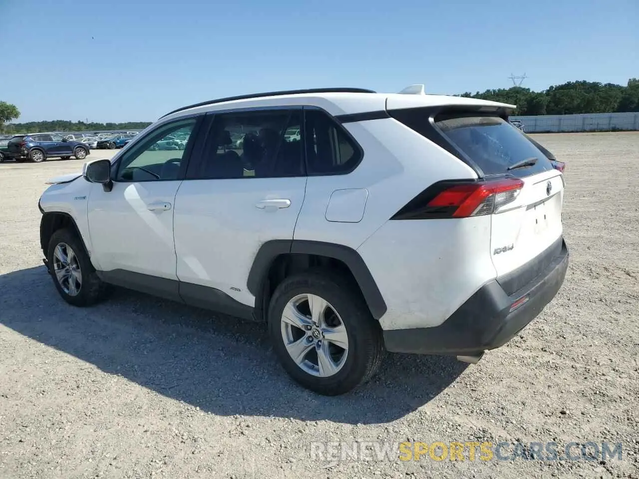 2 Photograph of a damaged car 2T3M6RFV8MW015452 TOYOTA RAV4 2021