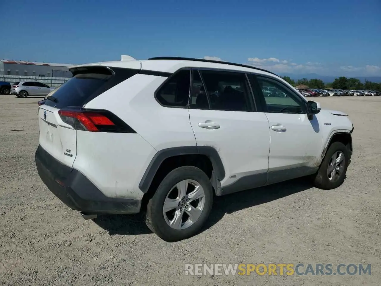3 Photograph of a damaged car 2T3M6RFV8MW015452 TOYOTA RAV4 2021