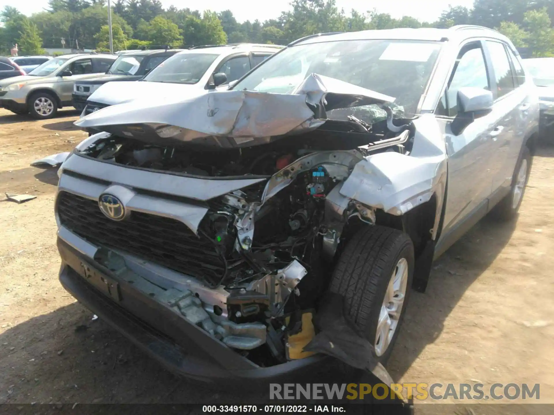 6 Photograph of a damaged car 2T3MWRFV3MW115331 TOYOTA RAV4 2021