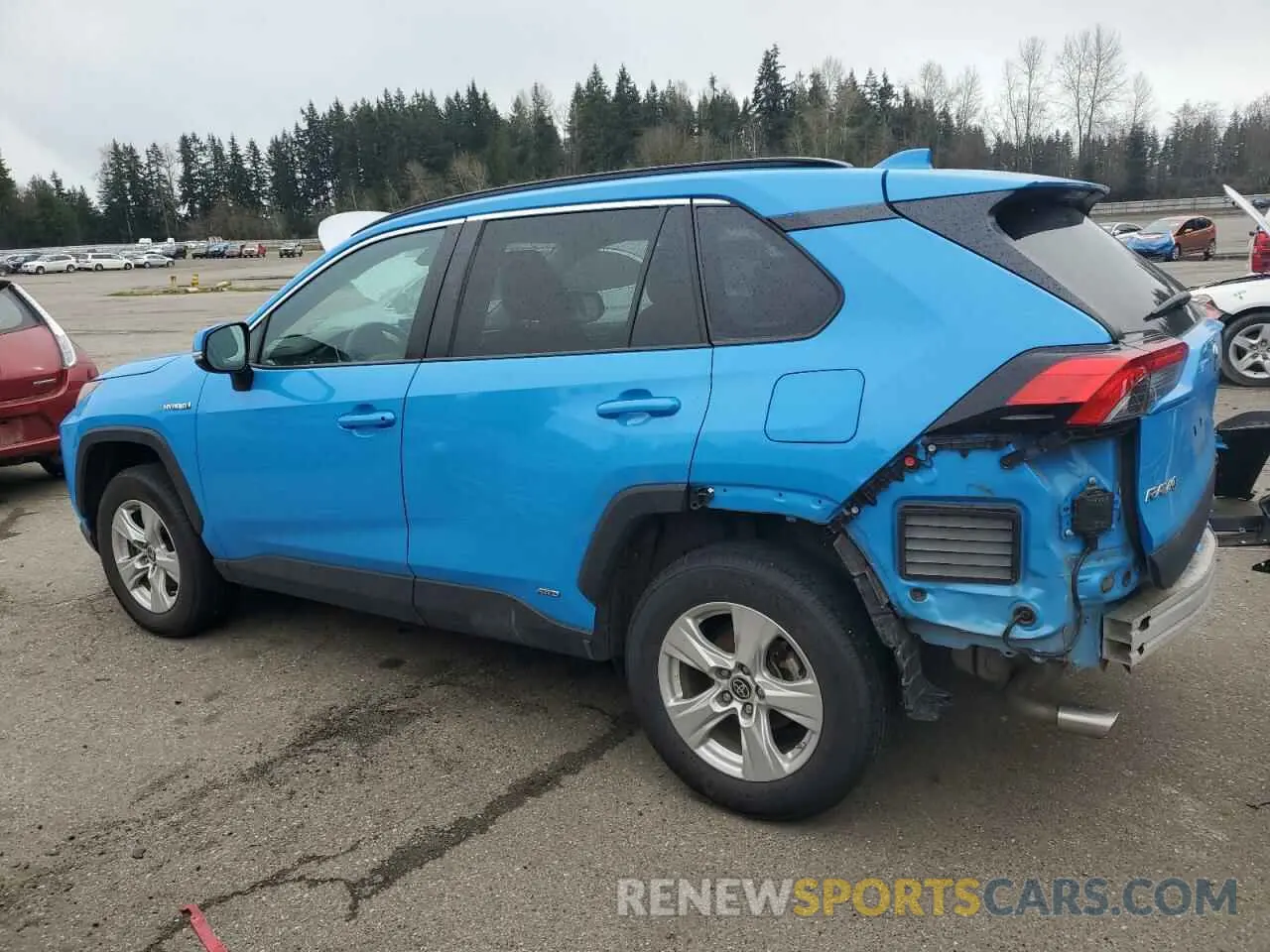 2 Photograph of a damaged car 2T3MWRFV6MW114352 TOYOTA RAV4 2021
