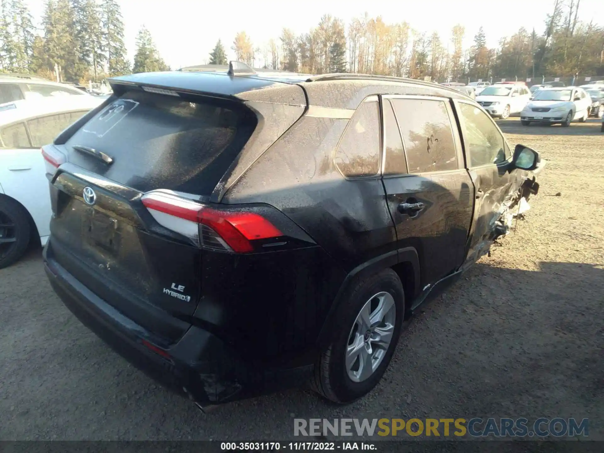 4 Photograph of a damaged car 2T3MWRFVXMW117447 TOYOTA RAV4 2021