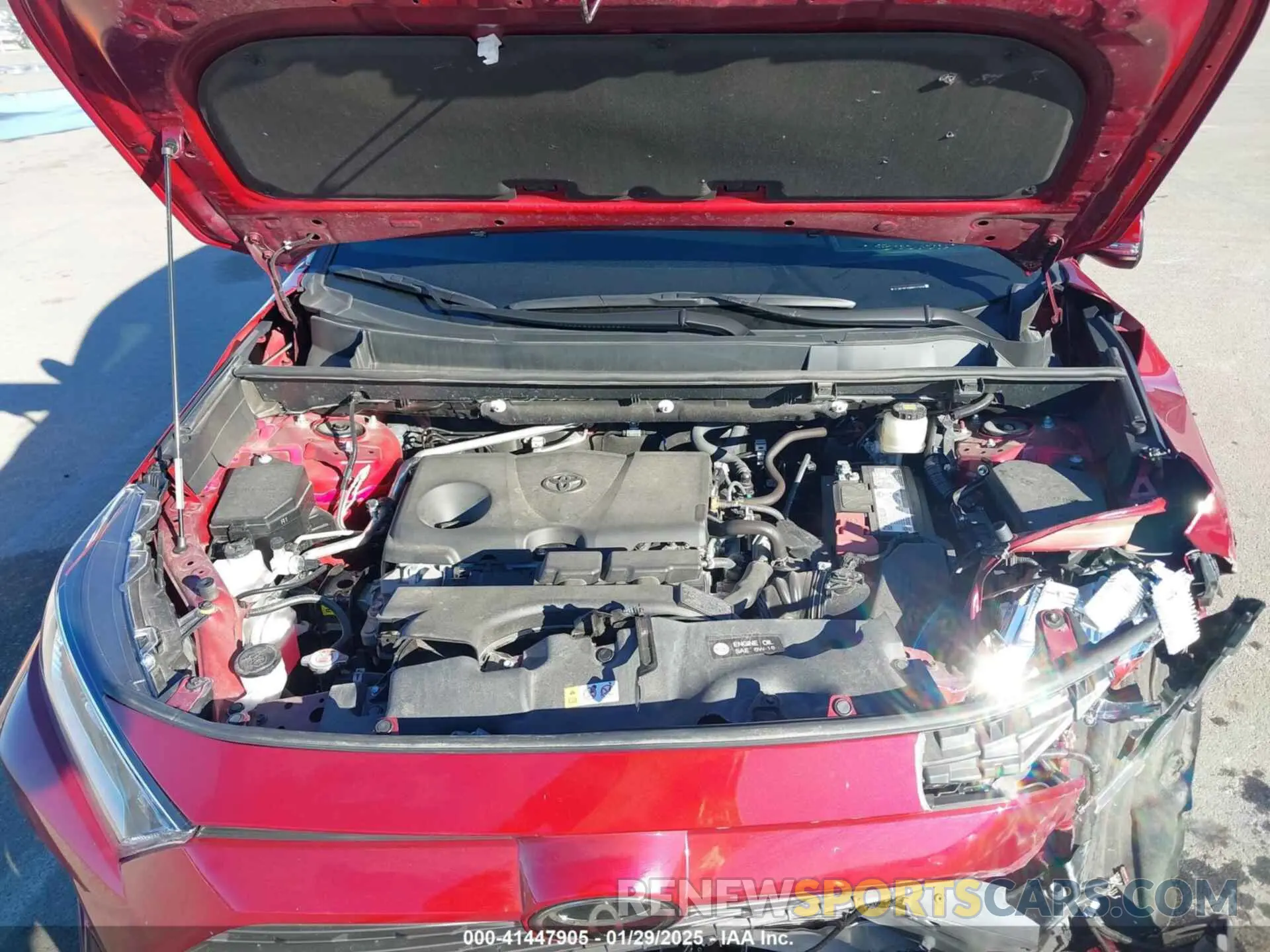 10 Photograph of a damaged car 2T3N1RFV0MW247059 TOYOTA RAV4 2021