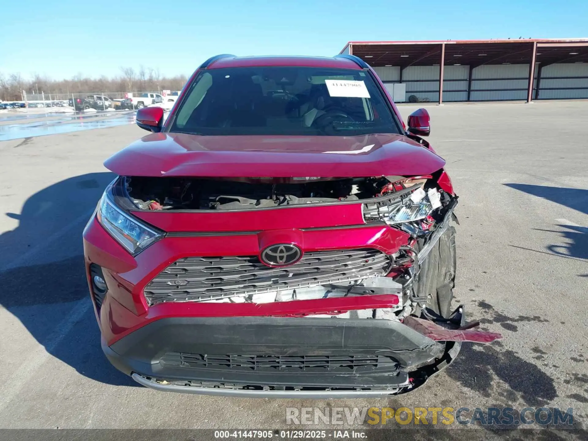 12 Photograph of a damaged car 2T3N1RFV0MW247059 TOYOTA RAV4 2021