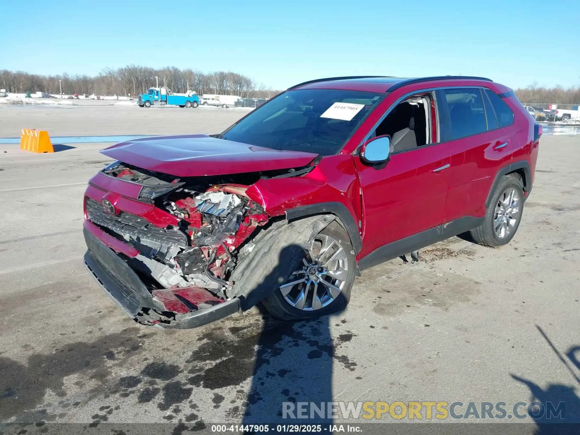 2 Photograph of a damaged car 2T3N1RFV0MW247059 TOYOTA RAV4 2021