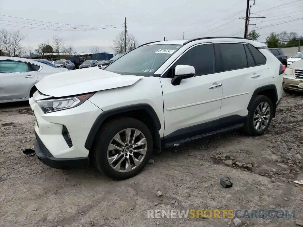 1 Photograph of a damaged car 2T3N1RFV1MW182285 TOYOTA RAV4 2021