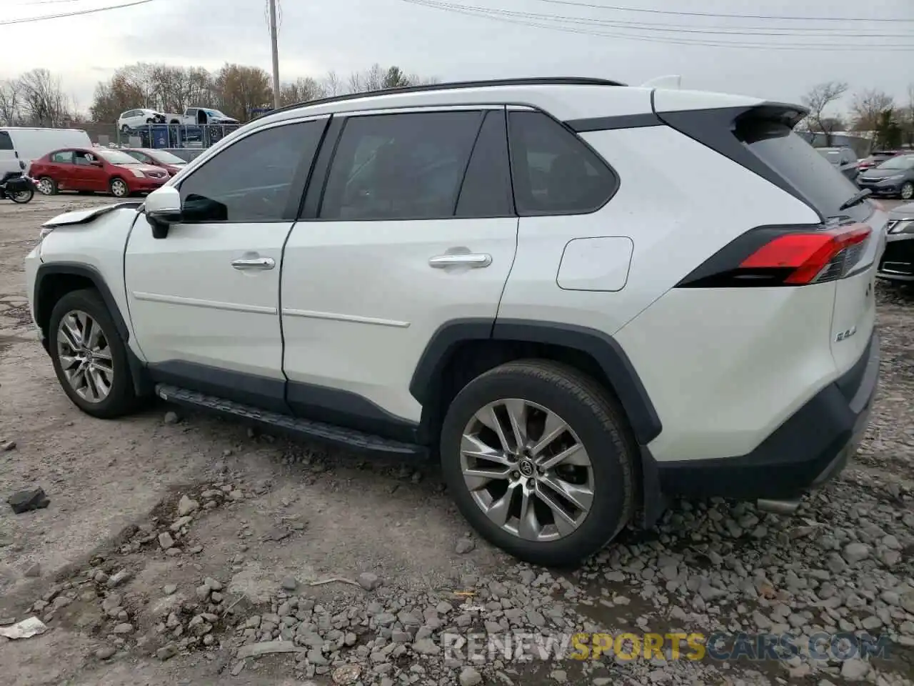 2 Photograph of a damaged car 2T3N1RFV1MW182285 TOYOTA RAV4 2021