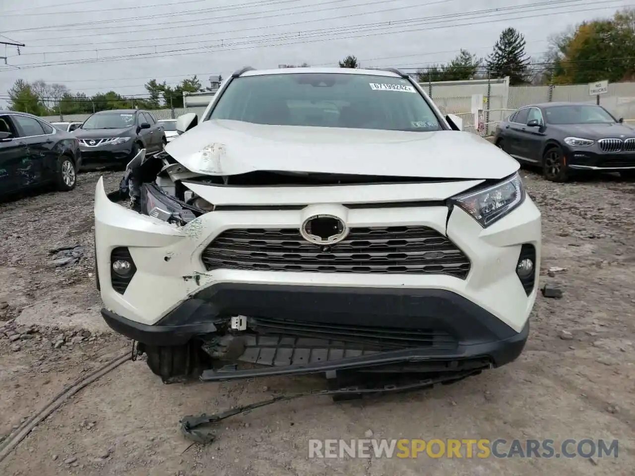 5 Photograph of a damaged car 2T3N1RFV1MW182285 TOYOTA RAV4 2021