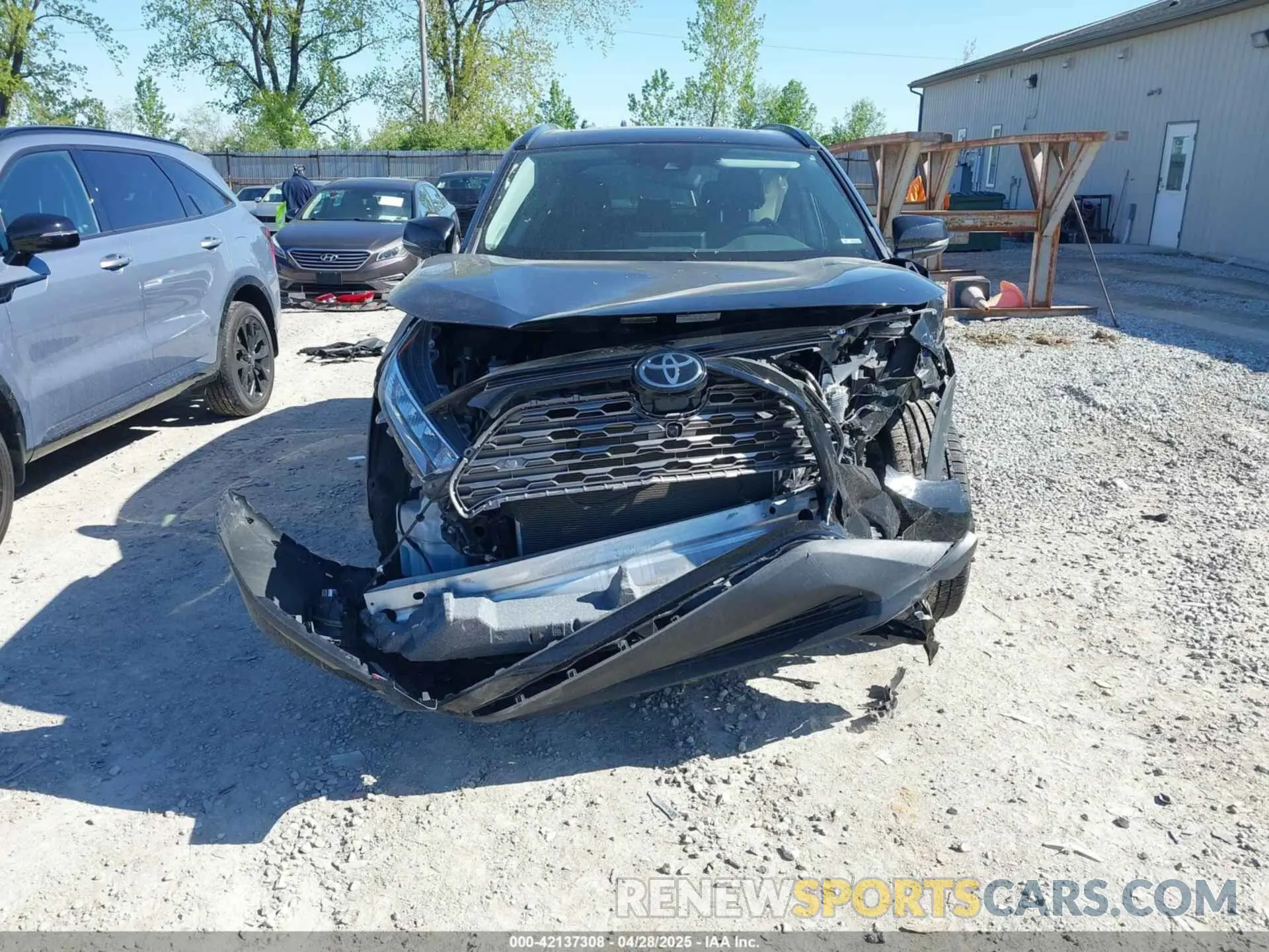 12 Photograph of a damaged car 2T3N1RFV2MC237098 TOYOTA RAV4 2021