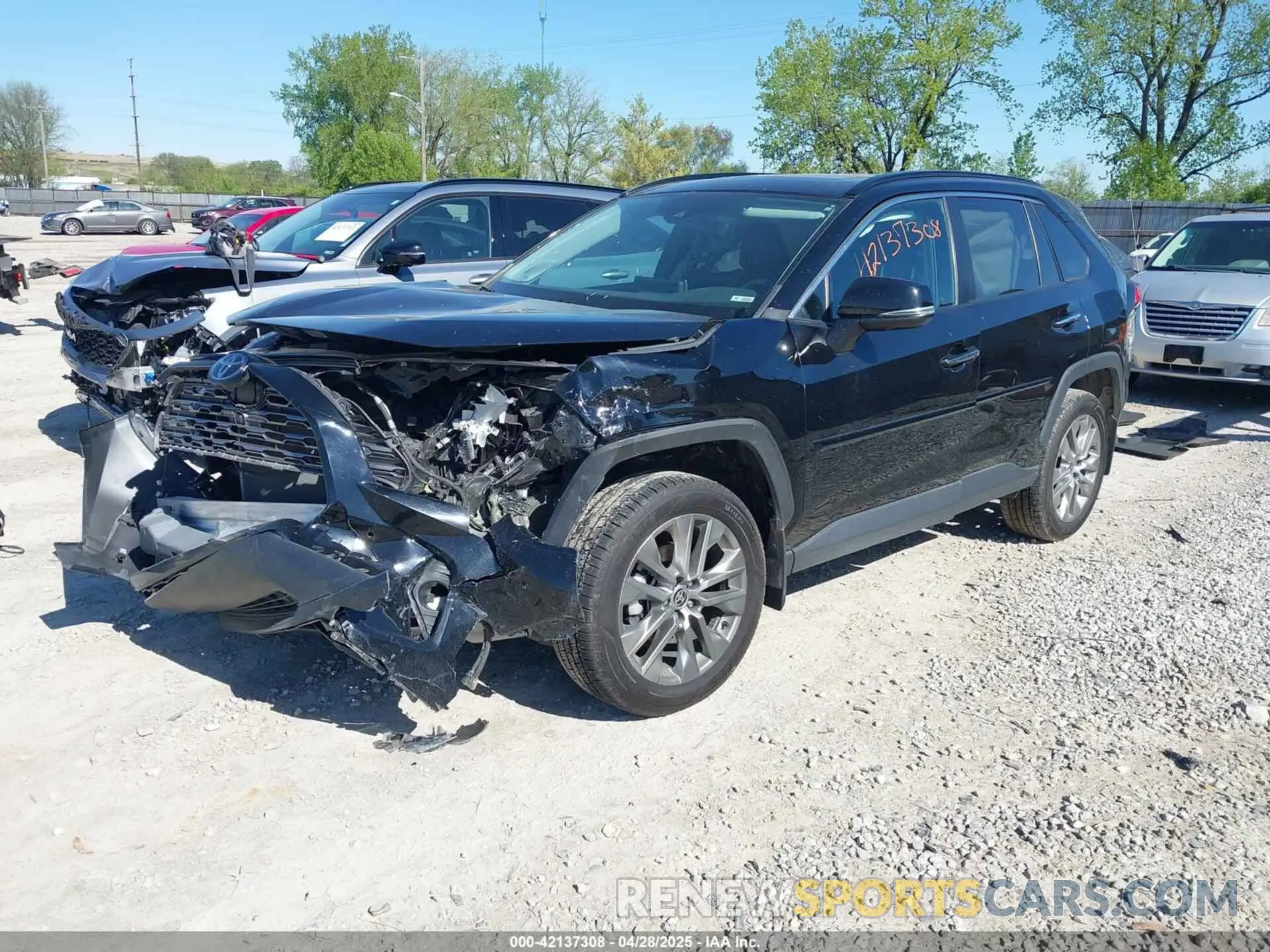 2 Photograph of a damaged car 2T3N1RFV2MC237098 TOYOTA RAV4 2021