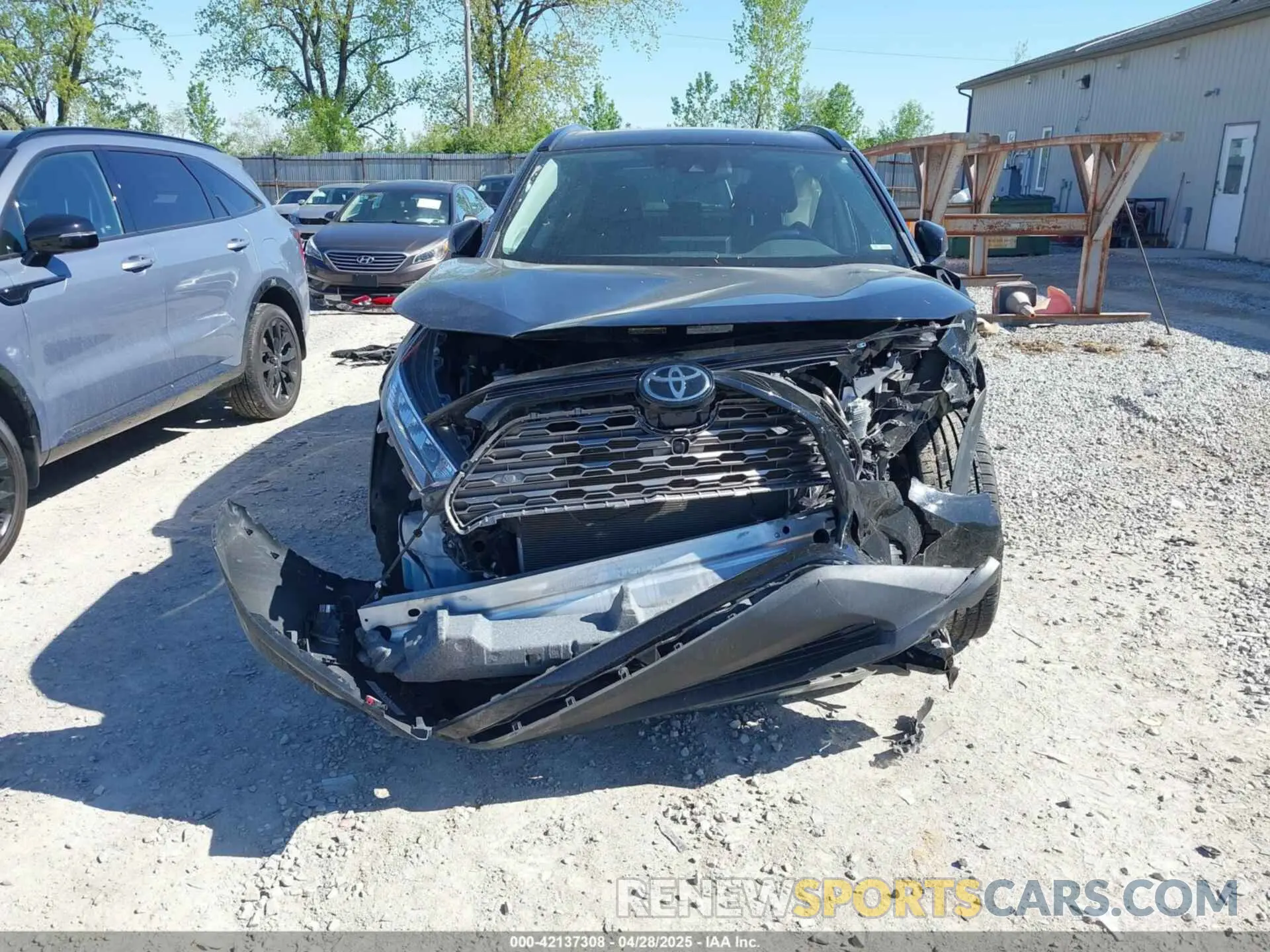 6 Photograph of a damaged car 2T3N1RFV2MC237098 TOYOTA RAV4 2021