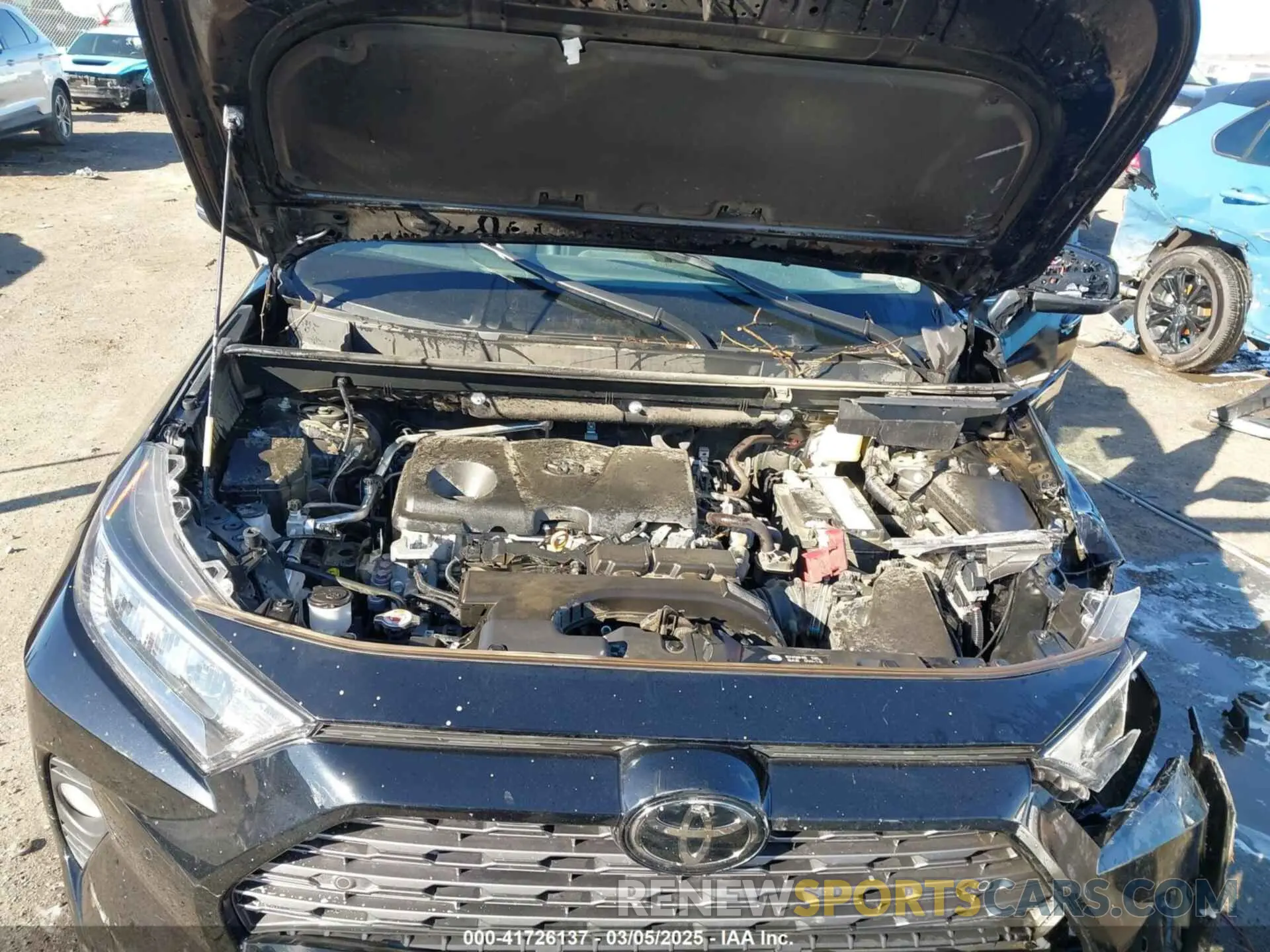 10 Photograph of a damaged car 2T3N1RFV3MC216051 TOYOTA RAV4 2021