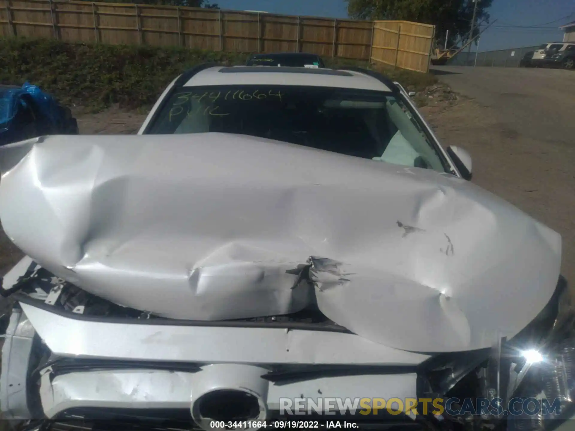 10 Photograph of a damaged car 2T3N1RFV3MW165312 TOYOTA RAV4 2021