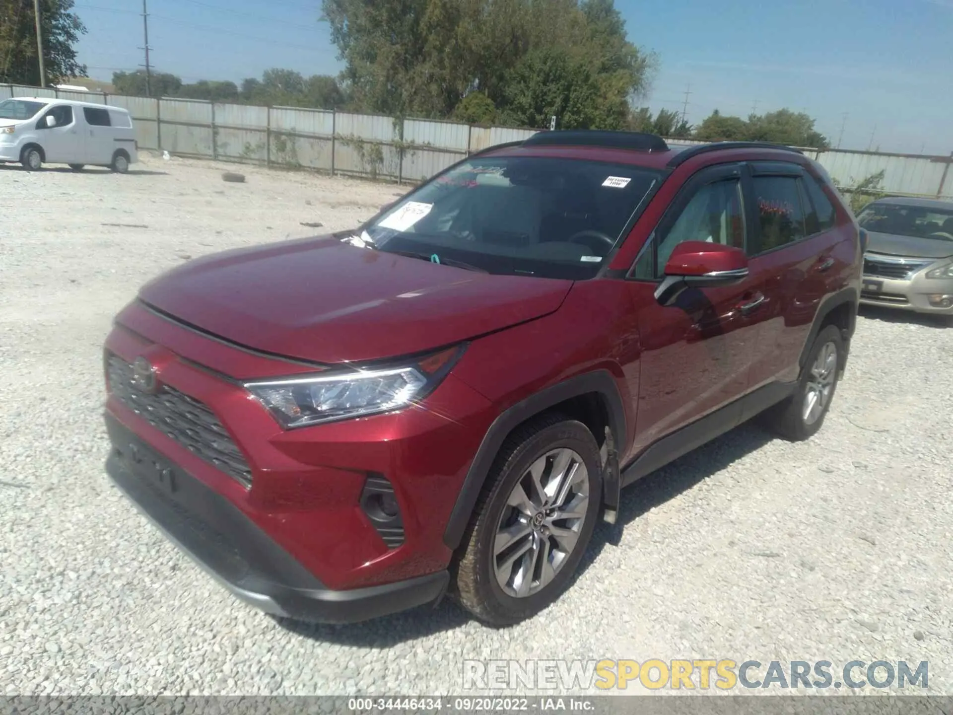 2 Photograph of a damaged car 2T3N1RFV3MW182076 TOYOTA RAV4 2021