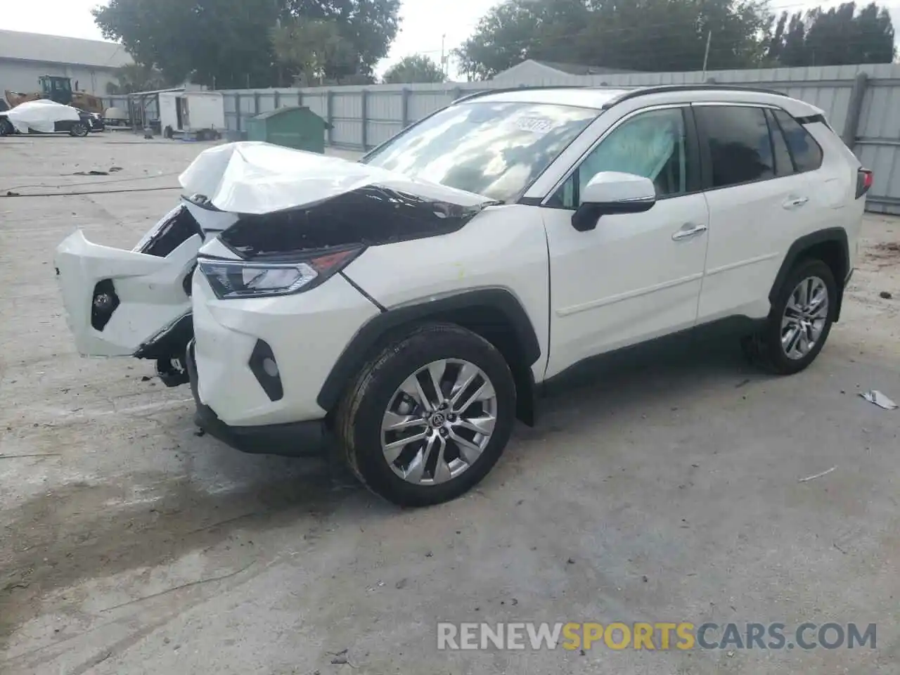 2 Photograph of a damaged car 2T3N1RFV3MW186855 TOYOTA RAV4 2021