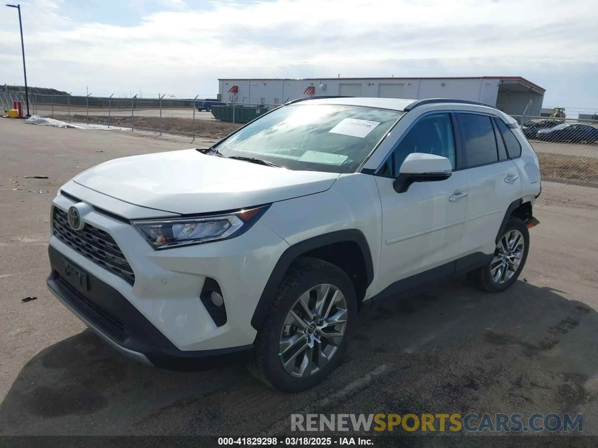 2 Photograph of a damaged car 2T3N1RFV4MW164430 TOYOTA RAV4 2021