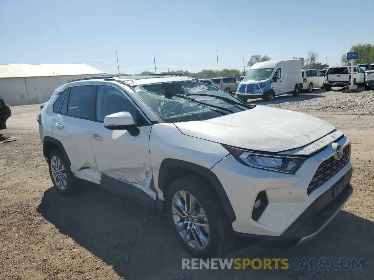 4 Photograph of a damaged car 2T3N1RFV5MW207673 TOYOTA RAV4 2021
