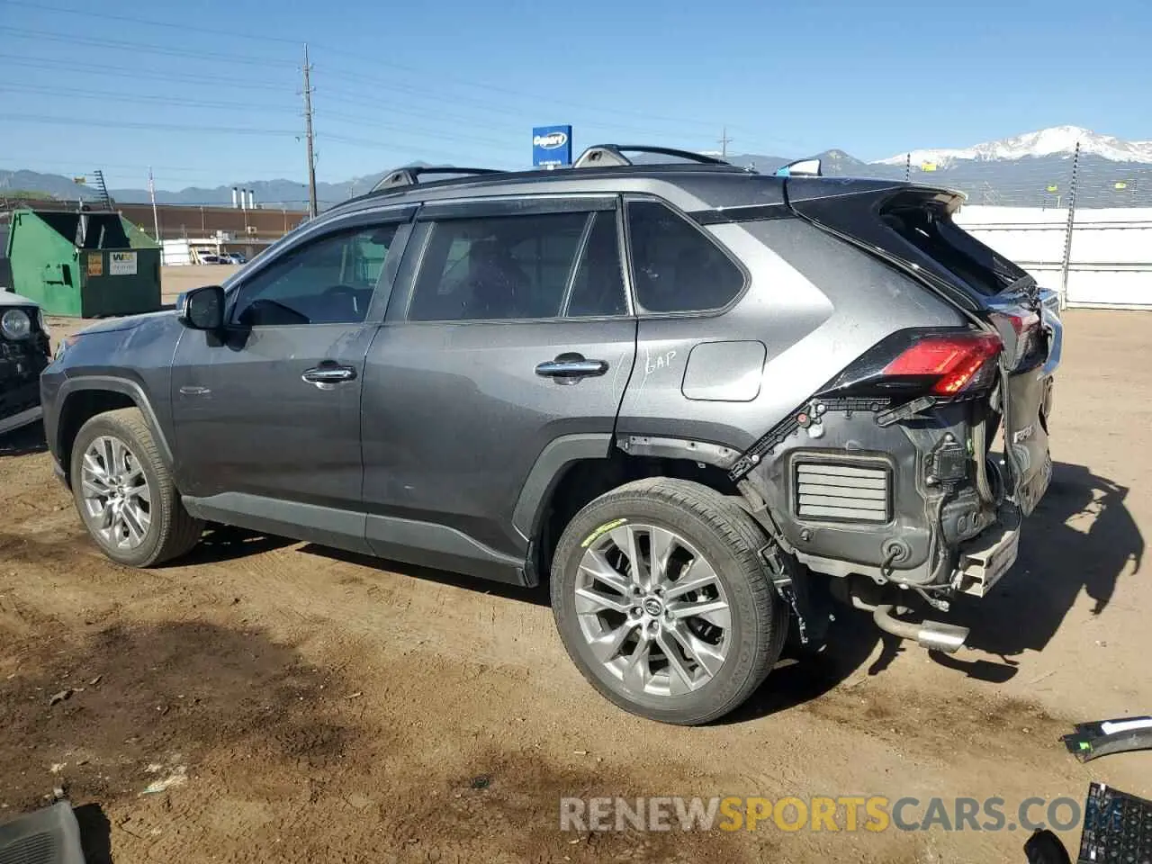 2 Photograph of a damaged car 2T3N1RFV6MC145850 TOYOTA RAV4 2021