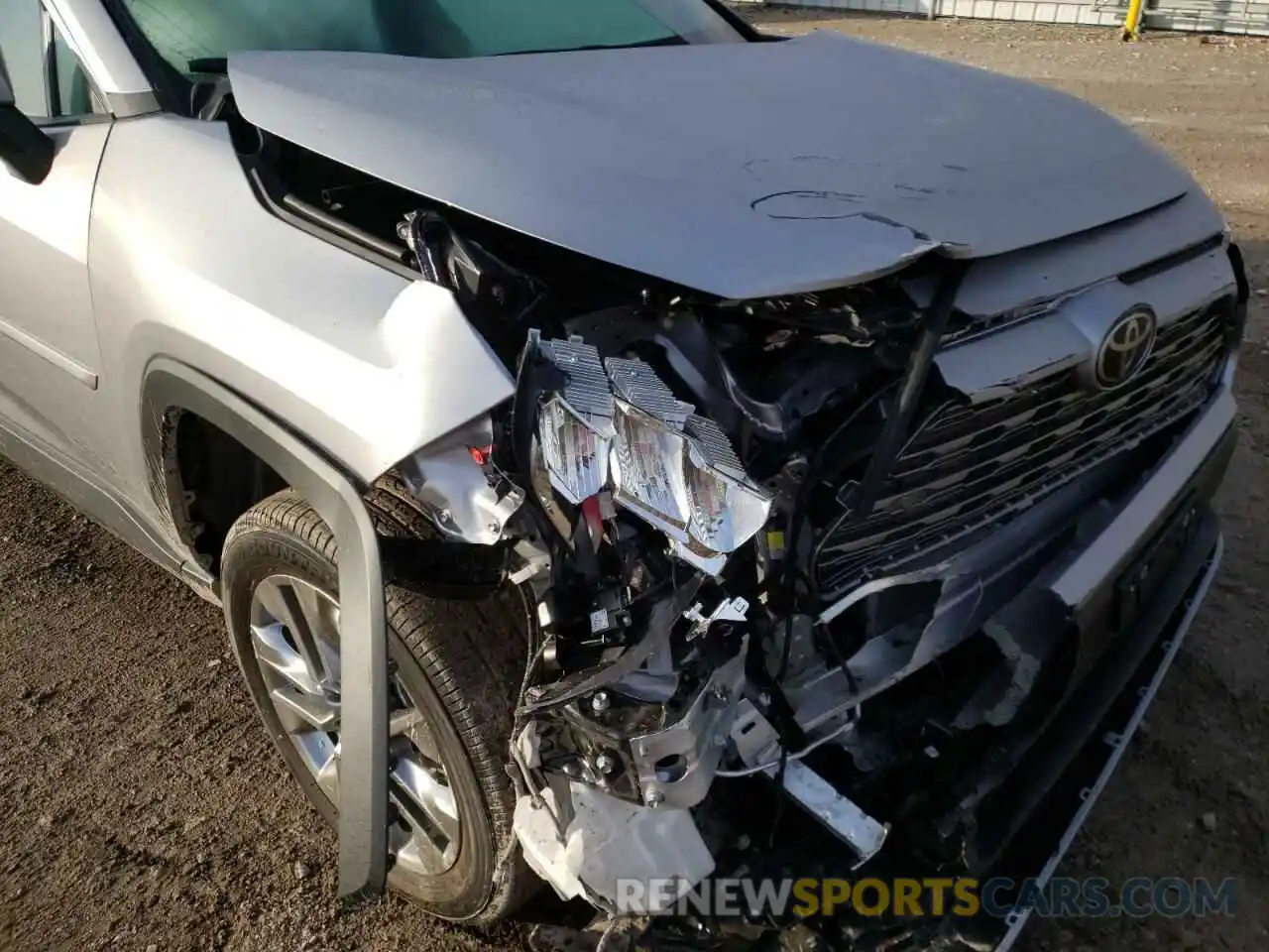 9 Photograph of a damaged car 2T3N1RFV6MC253966 TOYOTA RAV4 2021