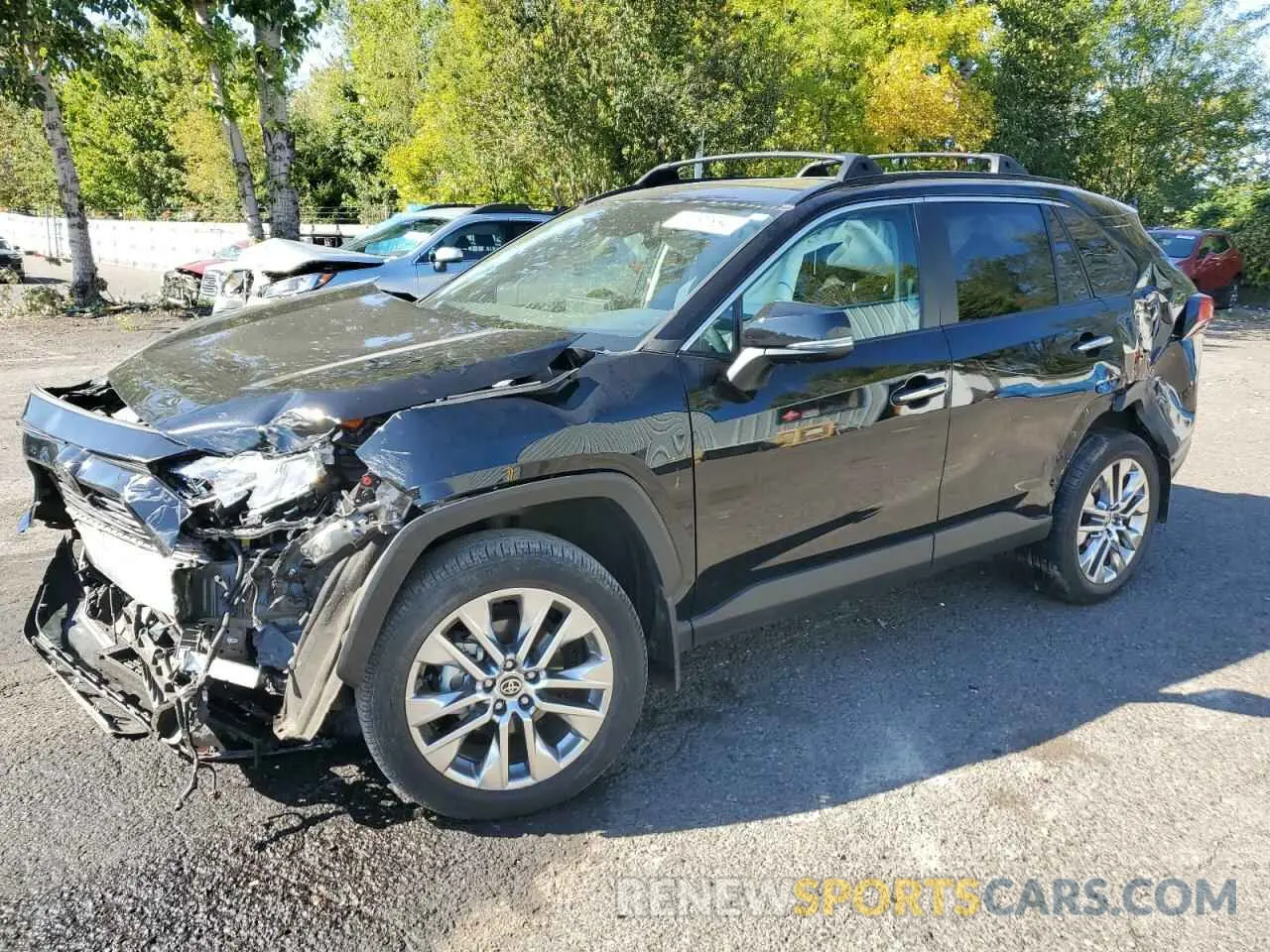 1 Photograph of a damaged car 2T3N1RFV7MC193552 TOYOTA RAV4 2021