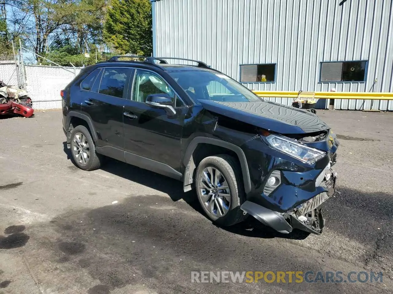 4 Photograph of a damaged car 2T3N1RFV7MC193552 TOYOTA RAV4 2021