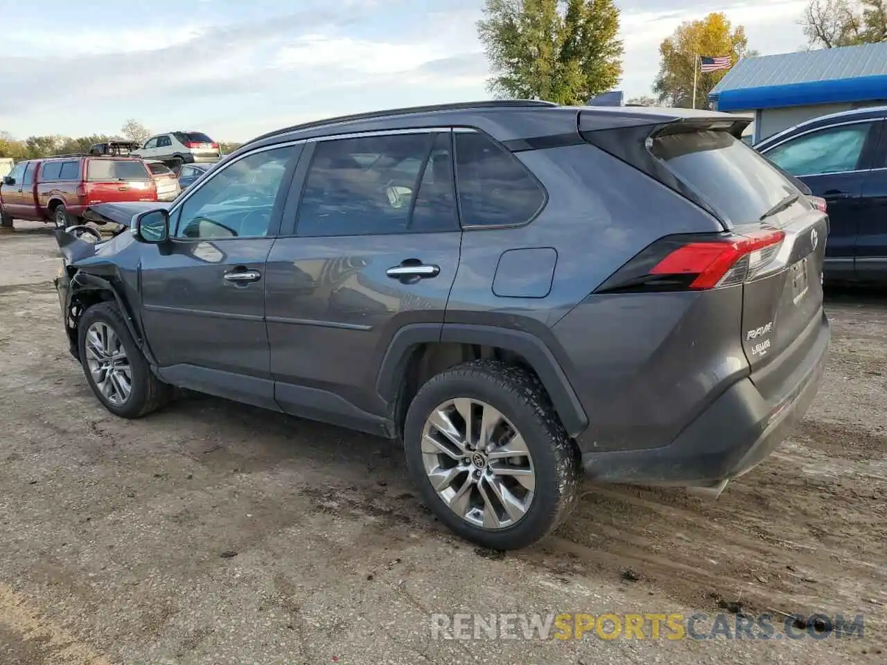 2 Photograph of a damaged car 2T3N1RFV7MC256004 TOYOTA RAV4 2021