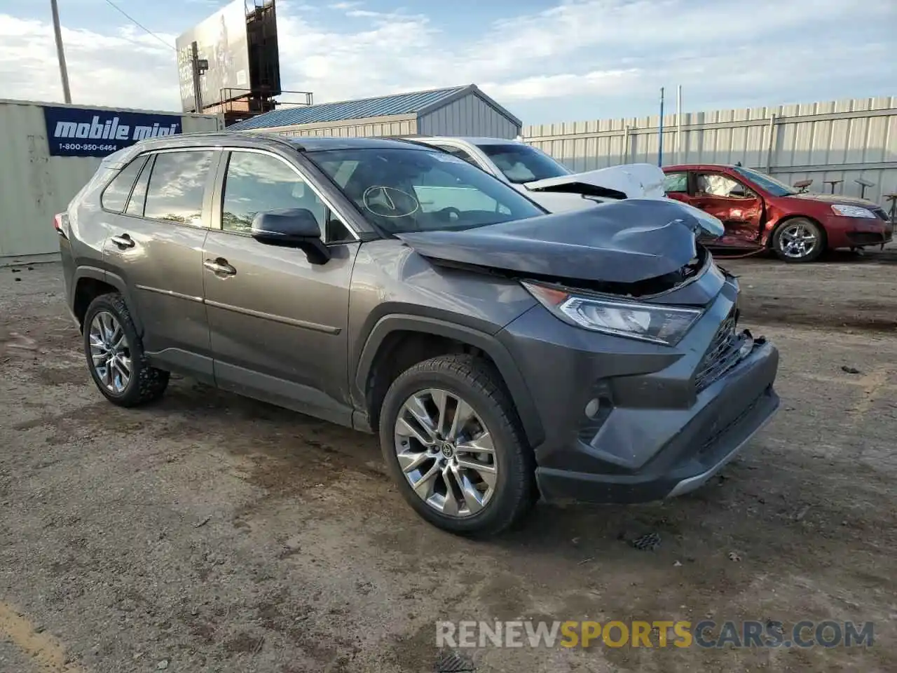 4 Photograph of a damaged car 2T3N1RFV7MC256004 TOYOTA RAV4 2021