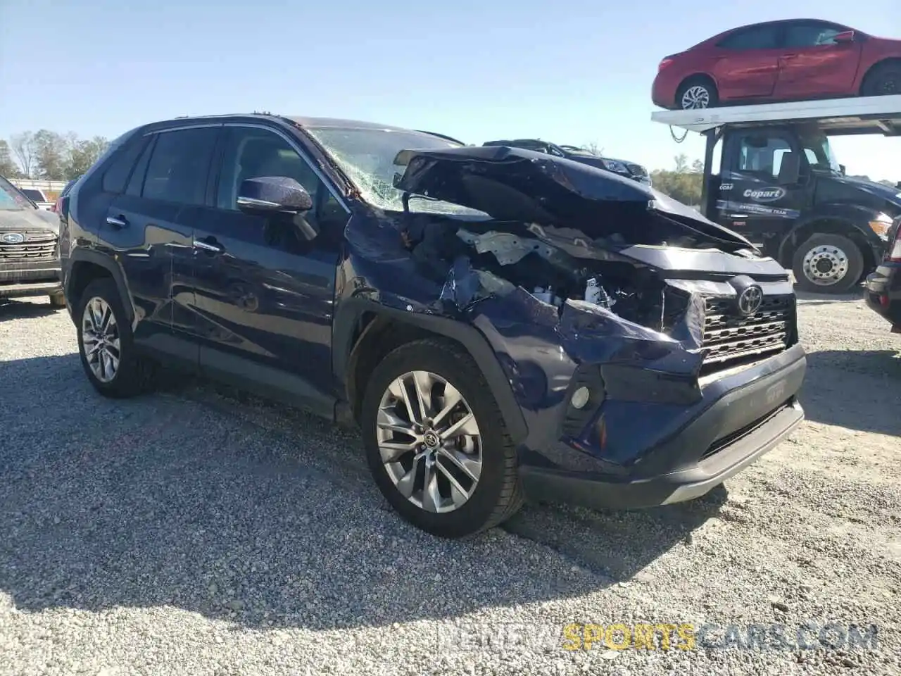 4 Photograph of a damaged car 2T3N1RFV7MW240030 TOYOTA RAV4 2021