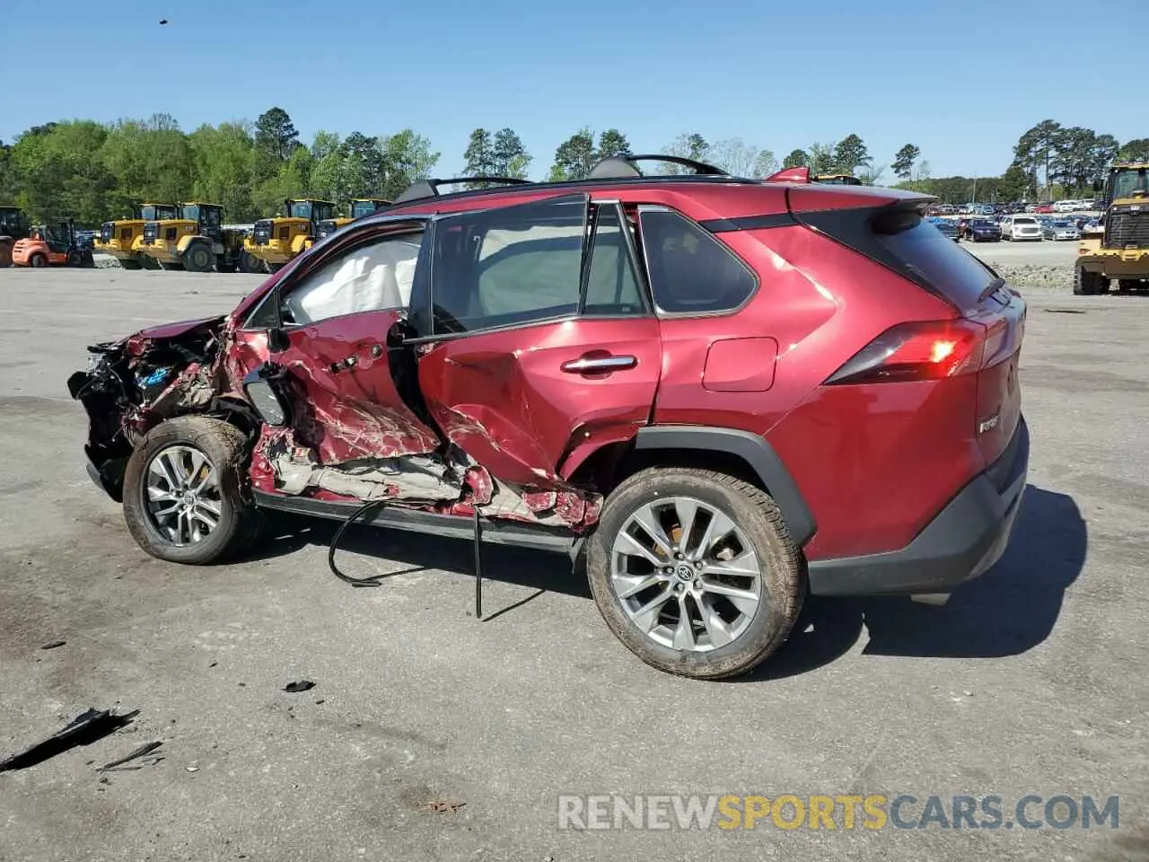 2 Photograph of a damaged car 2T3N1RFV9MW202007 TOYOTA RAV4 2021