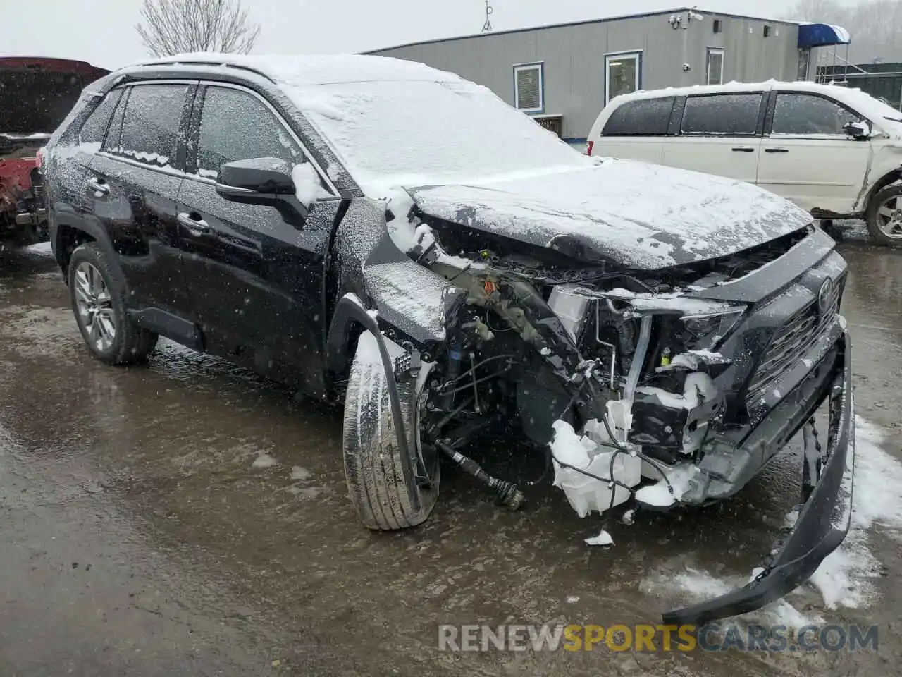 4 Photograph of a damaged car 2T3N1RFVXMC217374 TOYOTA RAV4 2021