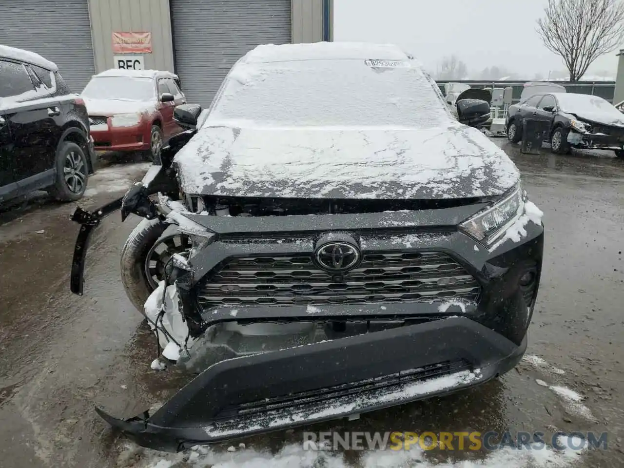 5 Photograph of a damaged car 2T3N1RFVXMC217374 TOYOTA RAV4 2021