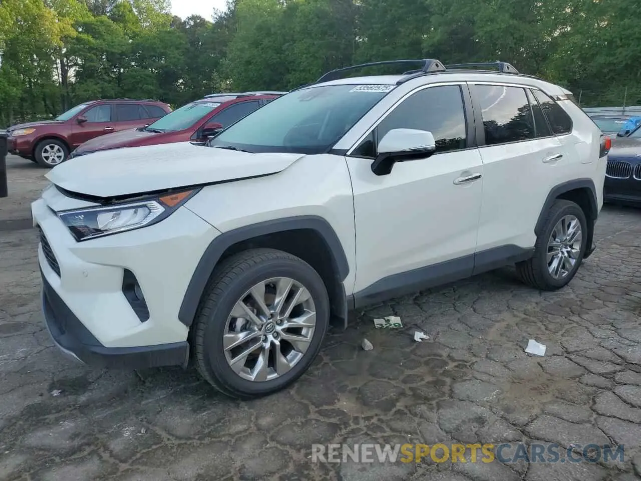 1 Photograph of a damaged car 2T3N1RFVXMW160351 TOYOTA RAV4 2021