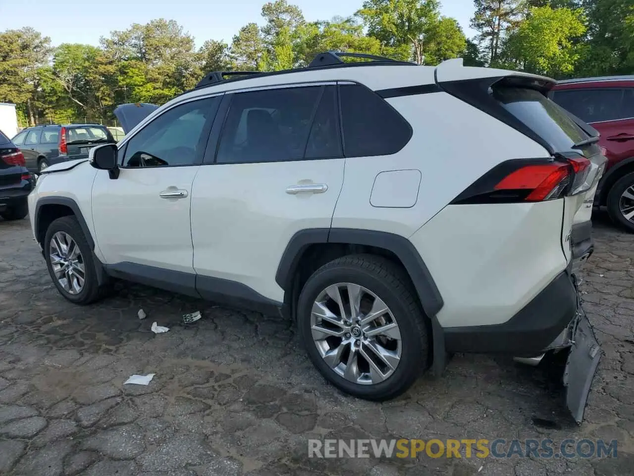 2 Photograph of a damaged car 2T3N1RFVXMW160351 TOYOTA RAV4 2021
