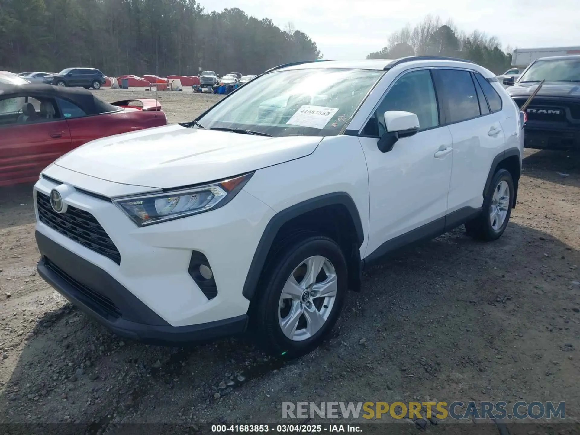 2 Photograph of a damaged car 2T3P1RFV0MC153905 TOYOTA RAV4 2021