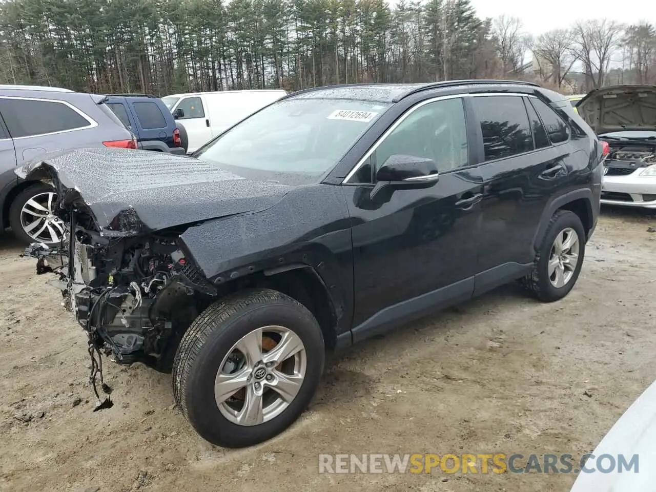 1 Photograph of a damaged car 2T3P1RFV0MC154519 TOYOTA RAV4 2021