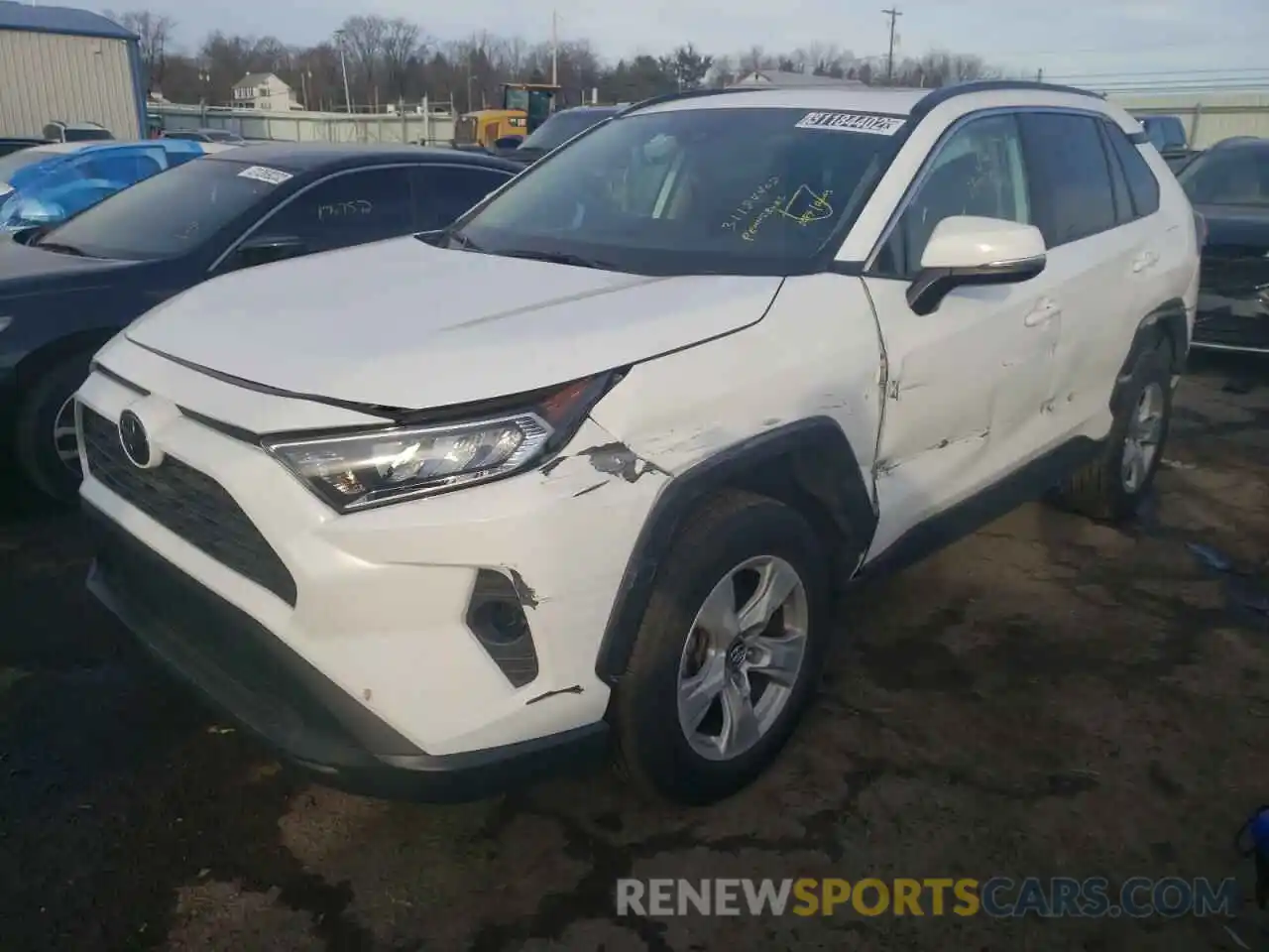 2 Photograph of a damaged car 2T3P1RFV0MC156920 TOYOTA RAV4 2021