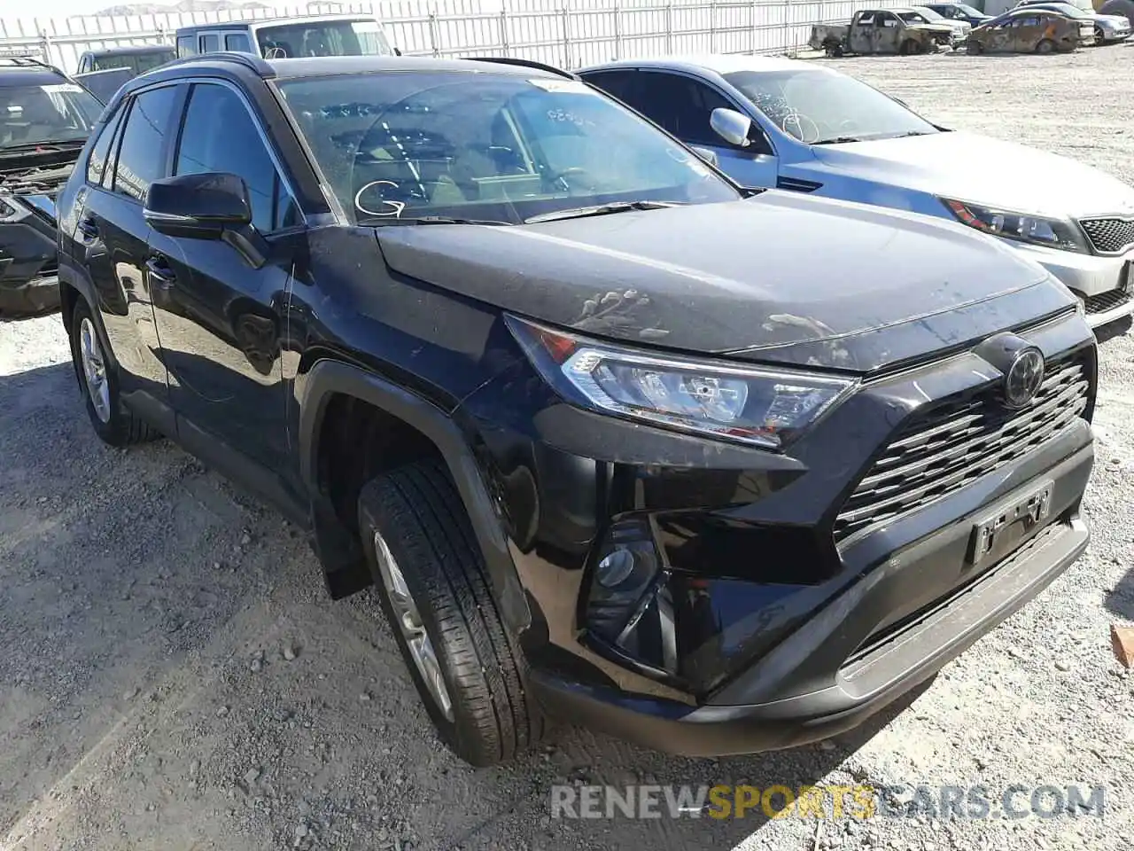 1 Photograph of a damaged car 2T3P1RFV0MC176505 TOYOTA RAV4 2021