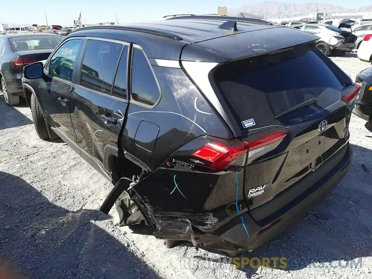 3 Photograph of a damaged car 2T3P1RFV0MC176505 TOYOTA RAV4 2021