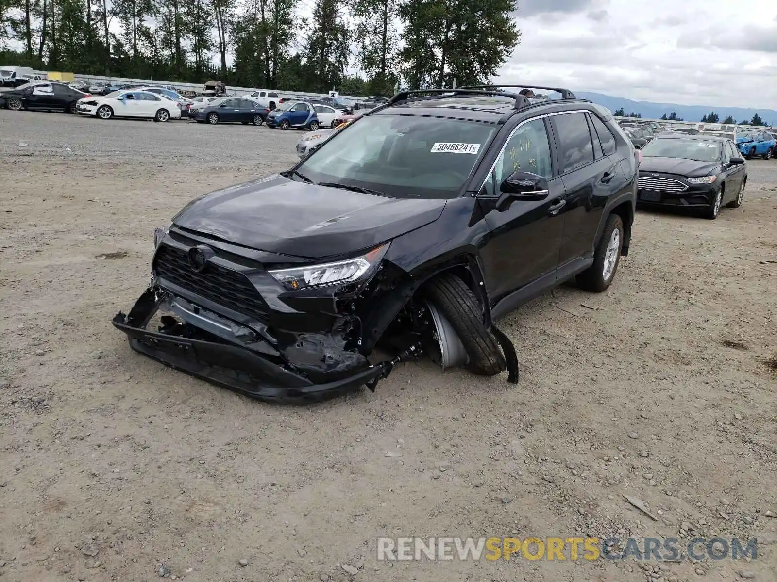 2 Photograph of a damaged car 2T3P1RFV0MC210782 TOYOTA RAV4 2021