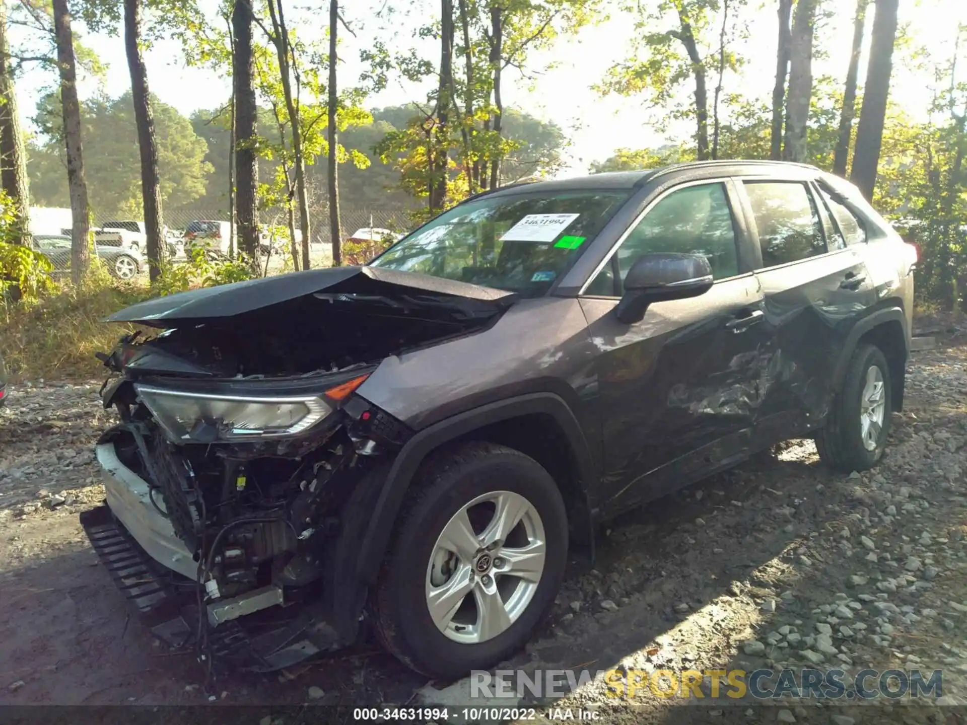 2 Photograph of a damaged car 2T3P1RFV0MC224519 TOYOTA RAV4 2021